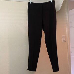 Elie Tahari Classic Black Ponte Knit Slim Pants. Size 4.